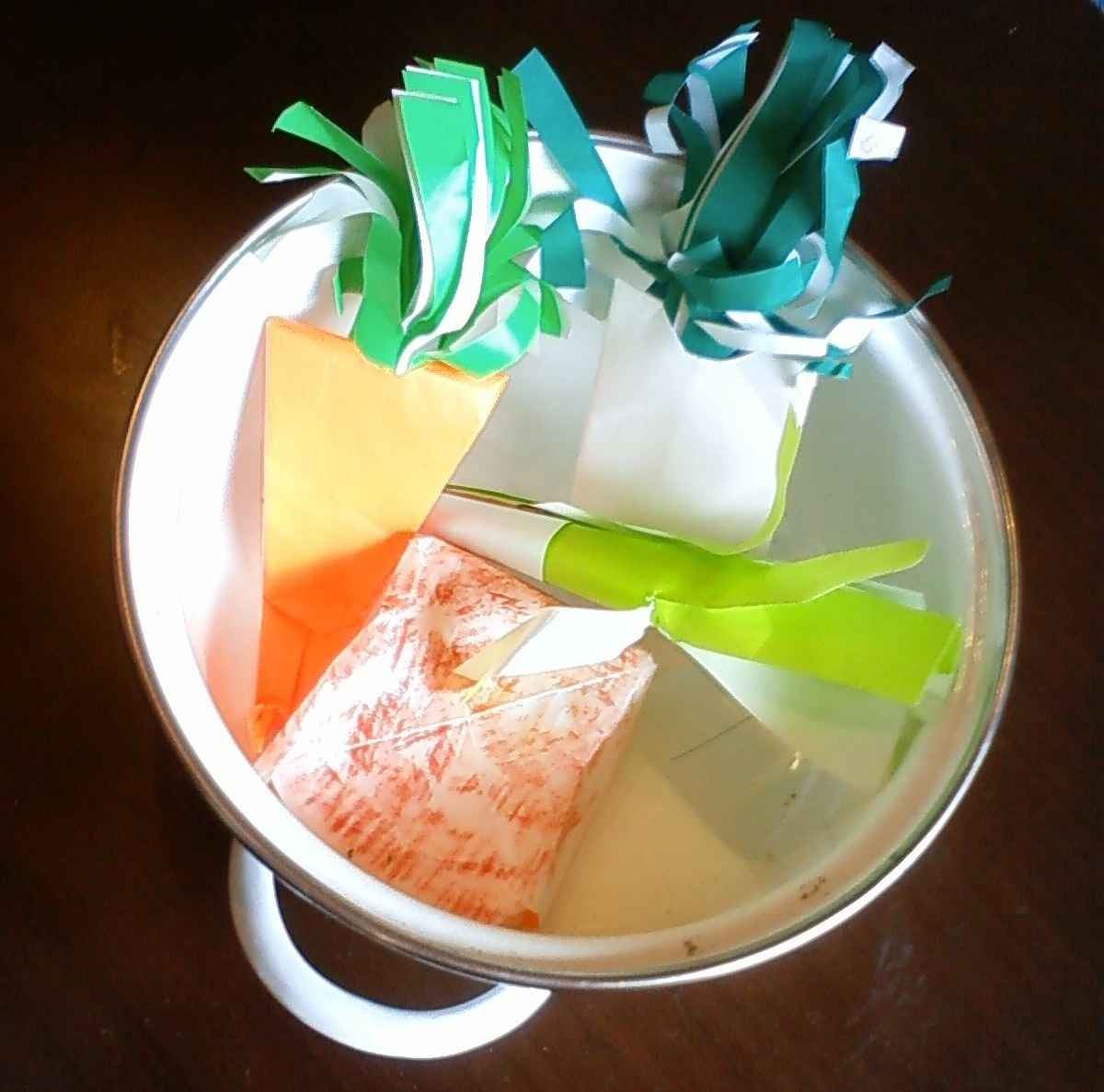 Origami Cooking Set Origami Food – twig tea cafe